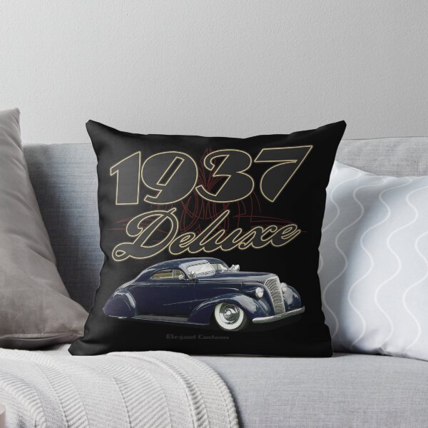 Item preview, 1937 Deluxe Coupe with text - Lowrider, Kustom, Hot Rod, Muscle Car designed and sold by Elegant Customs.