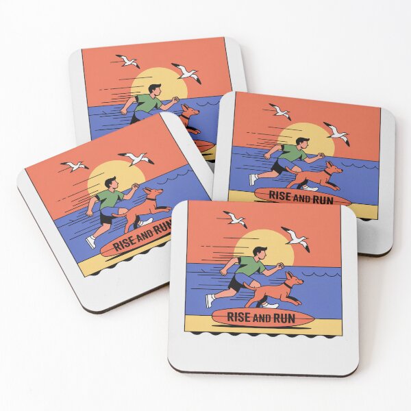 Item preview, Sunrise Beach Run designed and sold by JebliDesign.