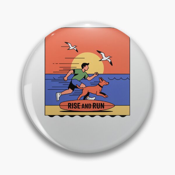 Item preview, Sunrise Beach Run designed and sold by JebliDesign.