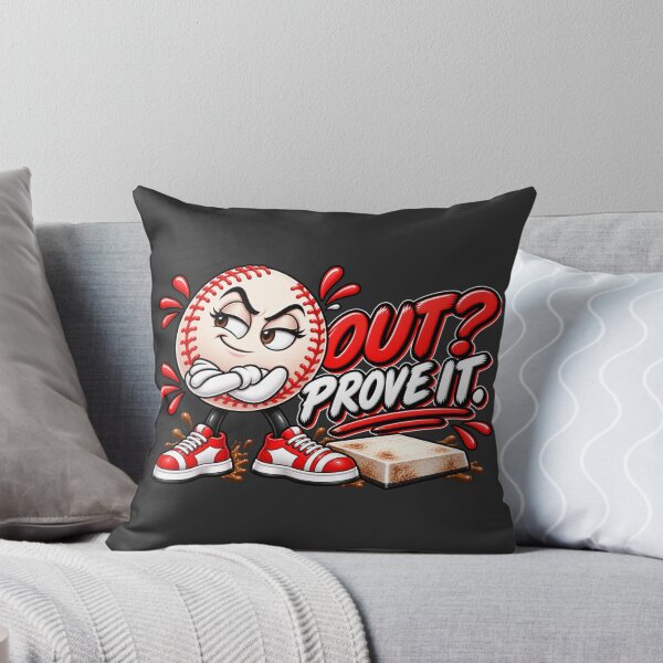 Item preview, Out? Prove It – Funny Baseball designed and sold by HO•Designs.