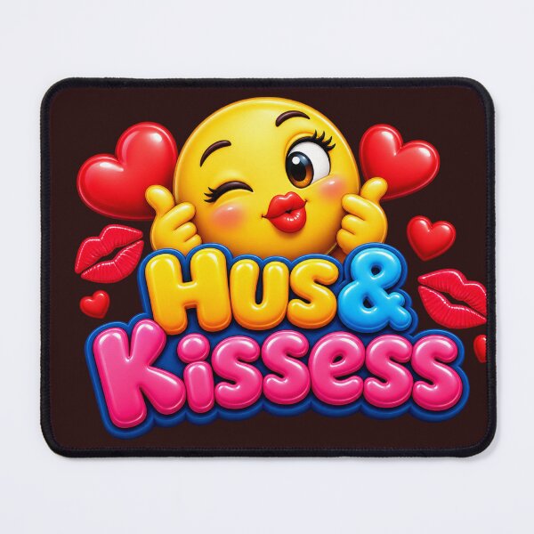 Item preview, Hus & Kissess 3D Emoji designed and sold by MR4me.