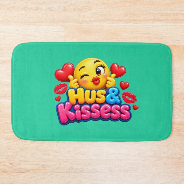 Item preview, Hus & Kissess 3D Emoji designed and sold by MR4me.