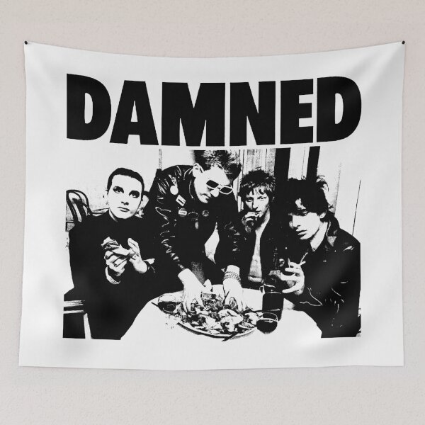 Item preview, The Damned Band Retro designed and sold by vionidefra.