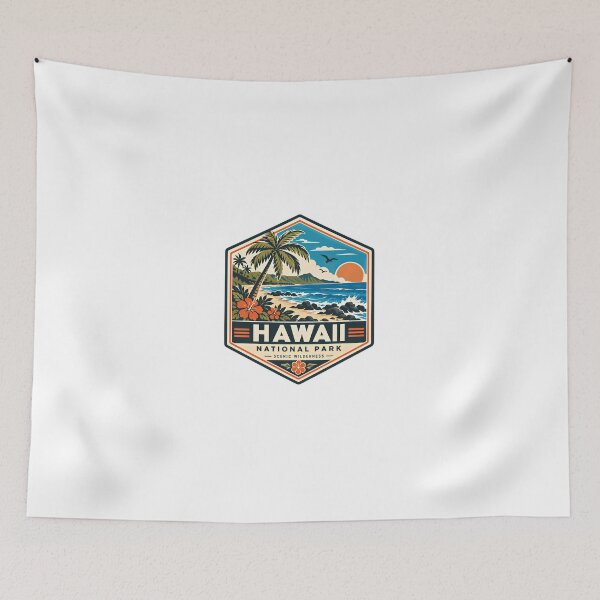 Item preview, Hawaii National Park Scenic Wilderness Travel Vacation Souvenir designed and sold by Simsimah26Parks.