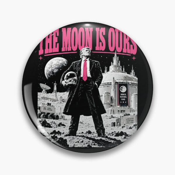 Item preview, Trump Moon Space The Moon Is Ours designed and sold by Thudesign85.