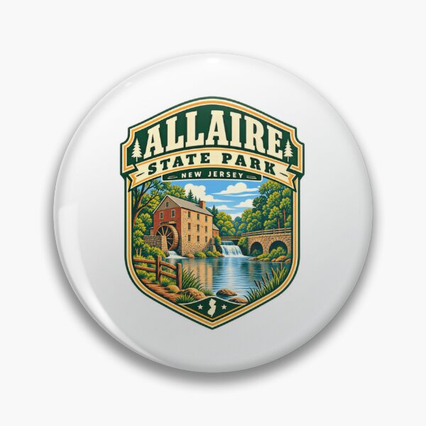 Item preview, Allaire State Park New Jersey Travel Souvenir designed and sold by Star3NowForMe.