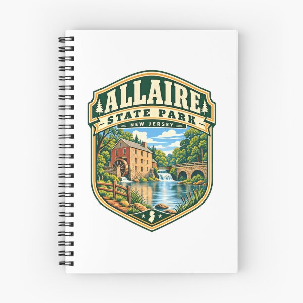 Artikelvorschau, Allaire State Park New Jersey Reise-Souvenir entworfen und verkauft von Star3NowForMe.