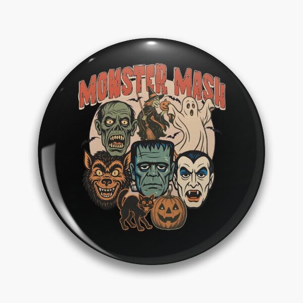 Item preview, Retro Funny Monster Mash Ghost Witchy Vampire Halloween designed and sold by JaredDeShop.