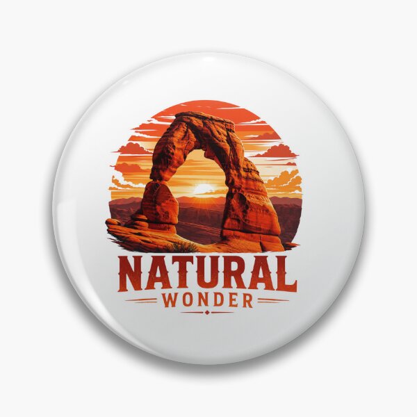Item preview, Delicate Arch Natural Wonder – Arches National Park Sunset – Red Rock Utah Landscape Art Tee designed and sold by bobscraze.