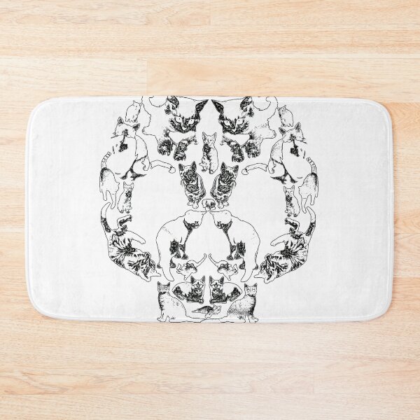 Item preview, Feline Skull Assemblage Art designed and sold by TRINITYDRIGUEZ.