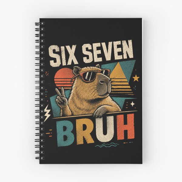 Item preview, Six Seven Bruh Capybara Meme Funny Animal Lover designed and sold by JonesFlora2025.
