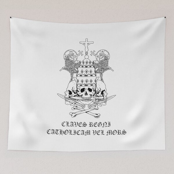 Item preview, Claves Regni Catholicam Vel Mors Emblem designed and sold by TRINITYDRIGUEZ.