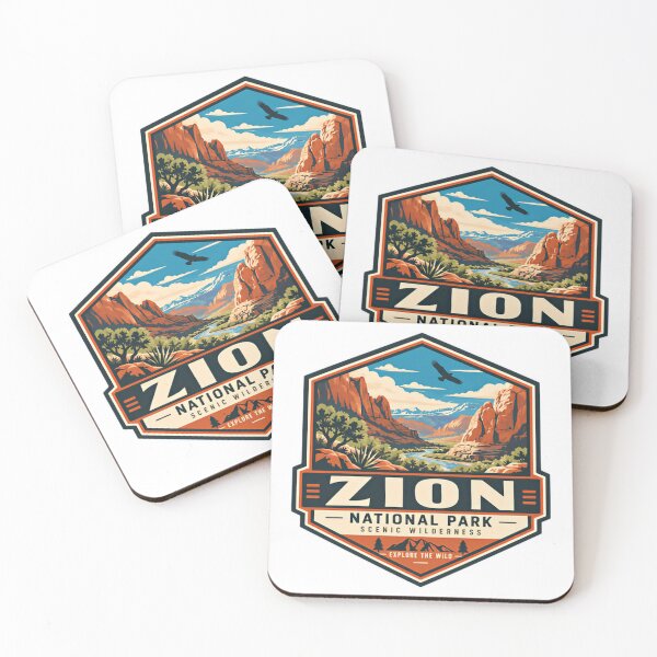 Item preview, Zion National Park Scenic Wilderness Explore The Wild Nature Lover Hiker Camper Traveler designed and sold by Simsimah26Parks.