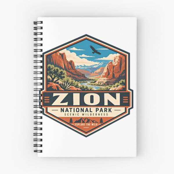 Item preview, Zion National Park Scenic Wilderness Explore The Wild Nature Lover Hiker Camper Traveler designed and sold by Simsimah26Parks.