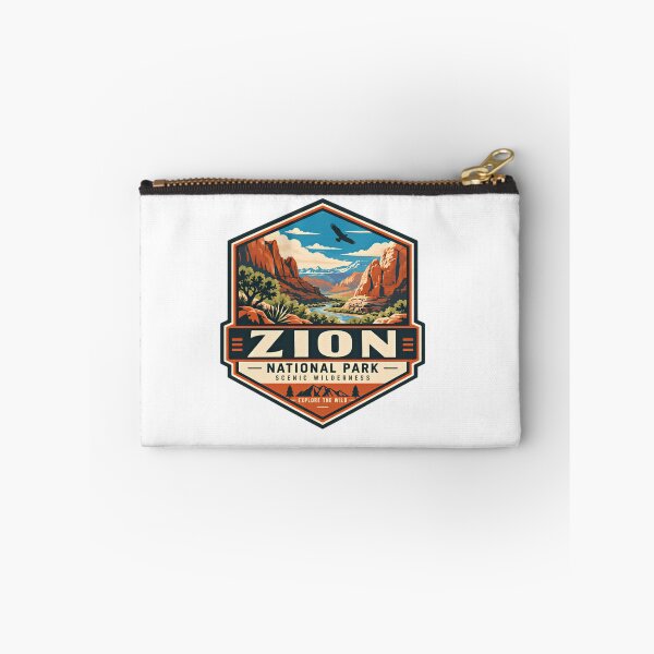 Item preview, Zion National Park Scenic Wilderness Explore The Wild Nature Lover Hiker Camper Traveler designed and sold by Simsimah26Parks.