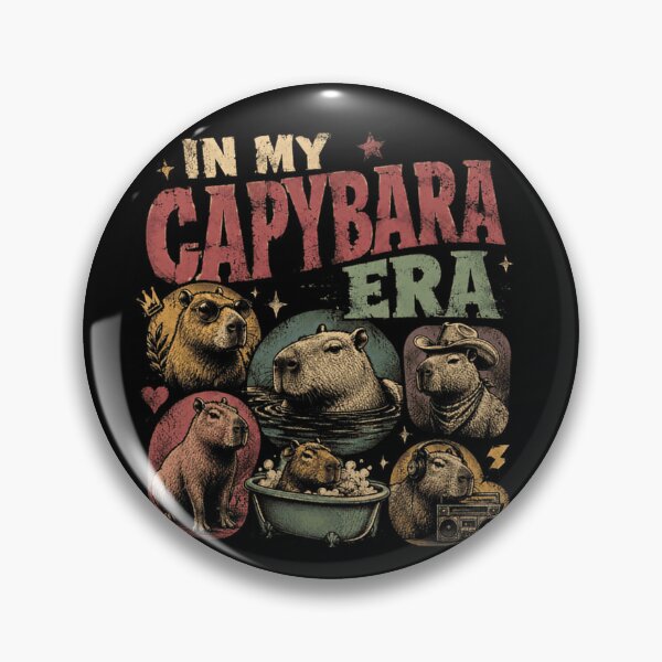 Item preview, In My Capybara Era Capybara Fan Animal Lover Rodent Enthusiast designed and sold by JonesFlora2025.