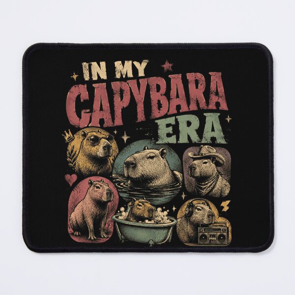 Item preview, In My Capybara Era Capybara Fan Animal Lover Rodent Enthusiast designed and sold by JonesFlora2025.