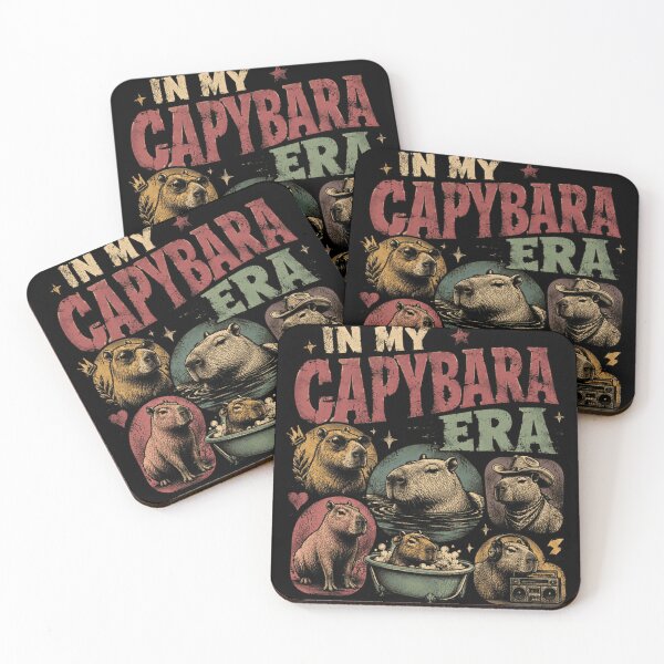 Item preview, In My Capybara Era Capybara Fan Animal Lover Rodent Enthusiast designed and sold by JonesFlora2025.