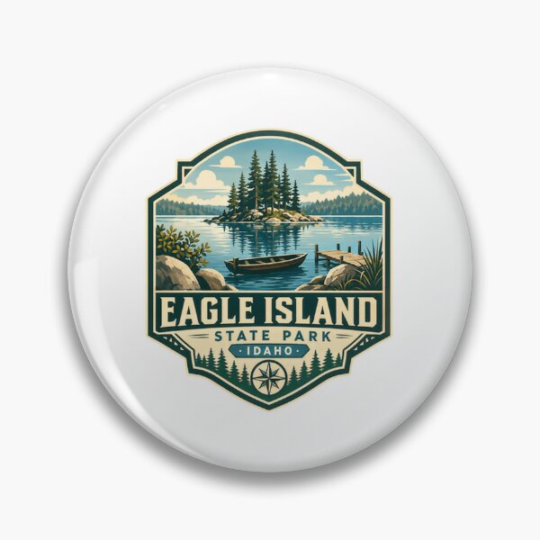Item preview, Eagle Island State Park Idaho State Park Travel Visitor designed and sold by Star3NowForMe.