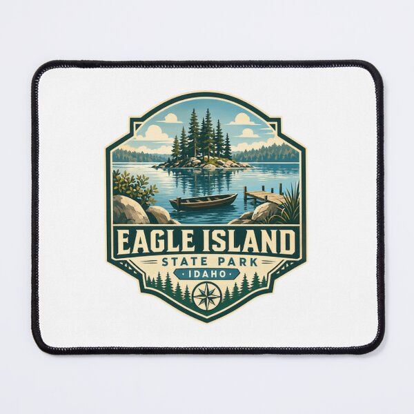 Item preview, Eagle Island State Park Idaho State Park Travel Visitor designed and sold by Star3NowForMe.