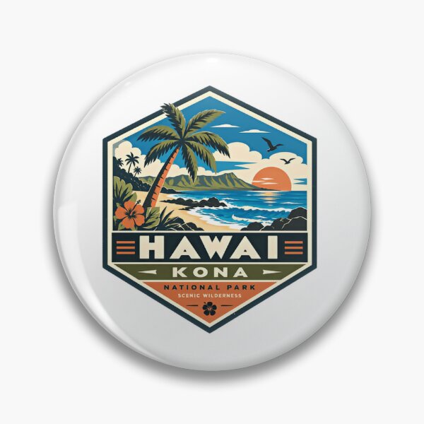 Item preview, Hawaii Kona National Park Scenic Wilderness Hawaiian Travel Vacation Souvenir designed and sold by Simsimah26Parks.