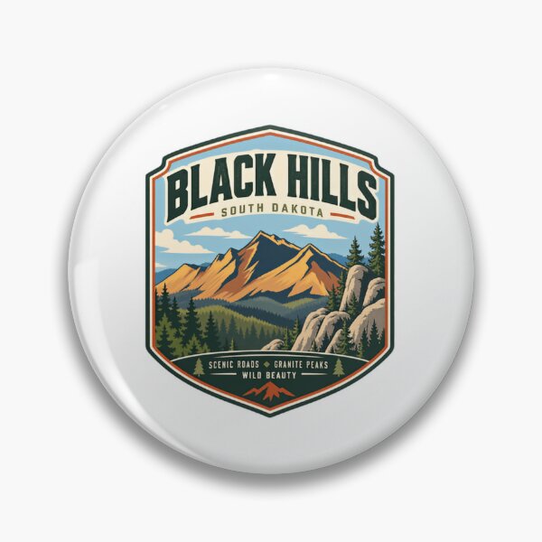 Item preview, Black Hills South Dakota Scenic Roads Granite Peaks Wild Beauty Travel Explorer designed and sold by Star3NowForMe.