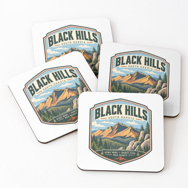 Item preview, Black Hills South Dakota Scenic Roads Granite Peaks Wild Beauty Travel Explorer designed and sold by Star3NowForMe.