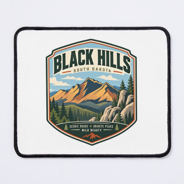 Item preview, Black Hills South Dakota Scenic Roads Granite Peaks Wild Beauty Travel Explorer designed and sold by Star3NowForMe.