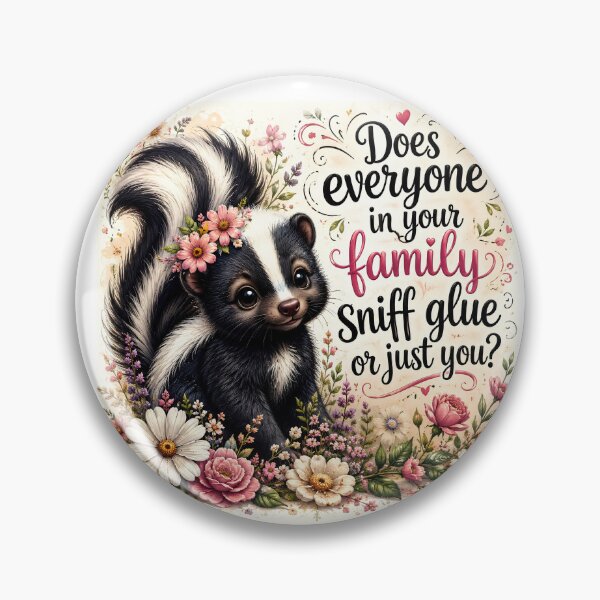 Item preview, Sniff Glue or Just You? designed and sold by CTStylesIt.