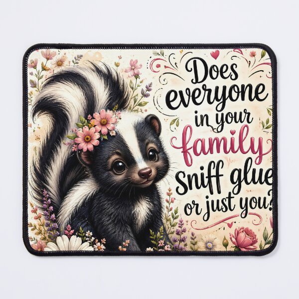 Item preview, Sniff Glue or Just You? designed and sold by CTStylesIt.
