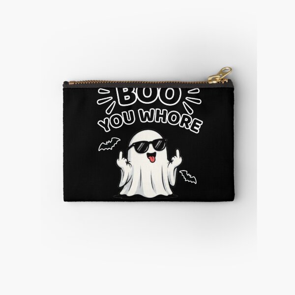 Item preview, Boo You Whore | Funny Halloween Gifts Ghost designed and sold by BrokenLabel.