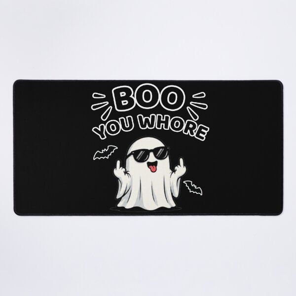 Item preview, Boo You Whore | Funny Halloween Gifts Ghost designed and sold by BrokenLabel.