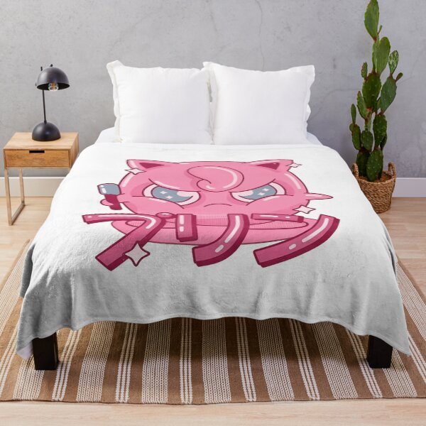 Item preview, Angry Pink Character Japanese Anime designed and sold by AdlynCainion19.