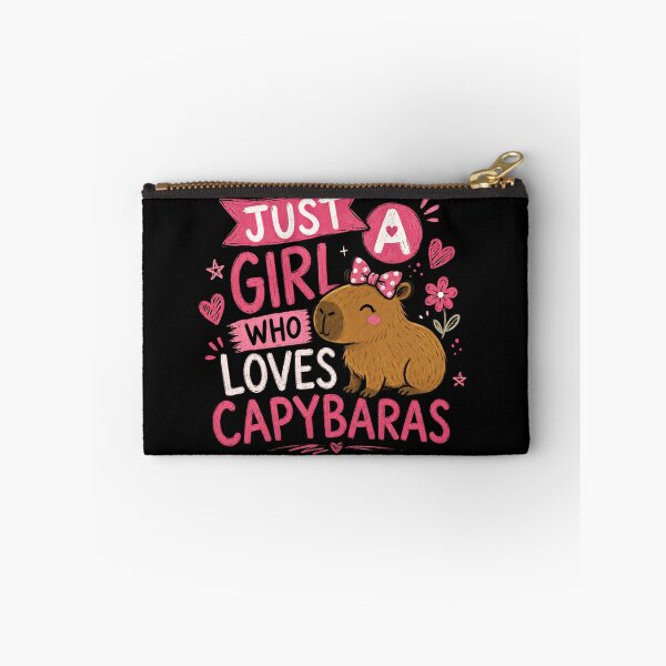 Item preview, Just A Girl Who Loves Capybaras Capybara Lover Women designed and sold by RetroMini2026.