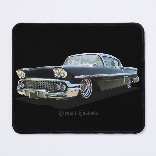 Item preview, 1958 Impala Black Star no text, Kustom, Hot Rod, Muscle Car designed and sold by Elegant Customs.