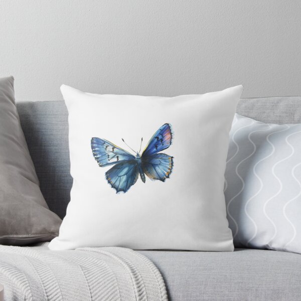 Item preview, Blue Butterfly | Elegant Nature Aesthetic Art designed and sold by Mandayartstudio.