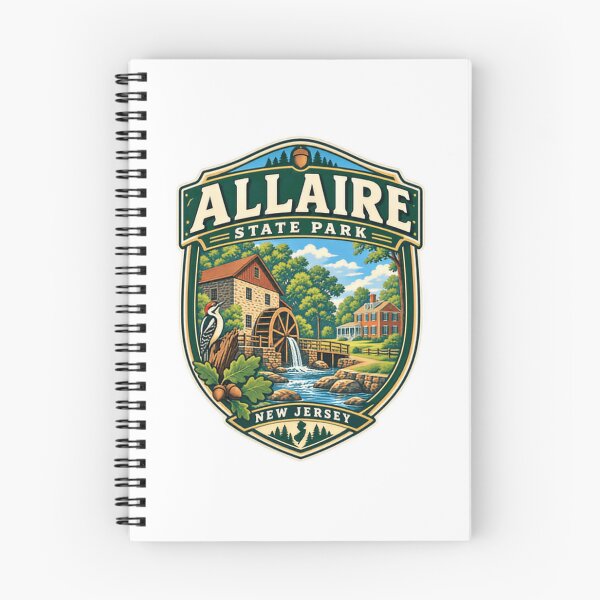 Item preview, Allaire State Park New Jersey Visitor Travel Souvenir designed and sold by Star3NowForMe.