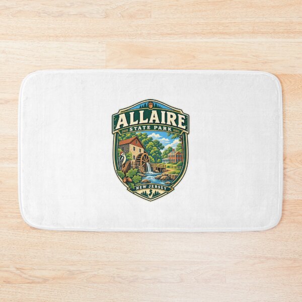 Item preview, Allaire State Park New Jersey Visitor Travel Souvenir designed and sold by Star3NowForMe.