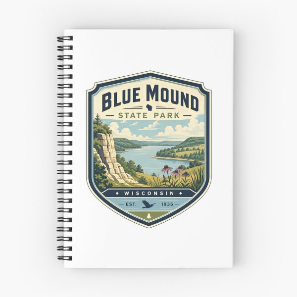 Item preview, Blue Mound State Park Wisconsin Travel Outdoors Hiking designed and sold by Star3NowForMe.