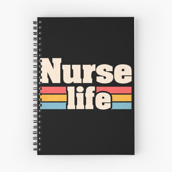 Item preview, Nurse Life Retro Graphic Design With Vintage Stripes — Healthcare Pride Tee Artwork designed and sold by KanDa-Shop.
