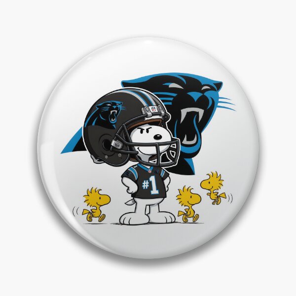 Item preview, Snoopy And Woodstock Carolina Panthers Football Fan Game Day designed and sold by DamianRoy88.
