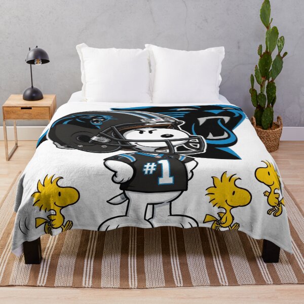 Item preview, Snoopy And Woodstock Carolina Panthers Football Fan Game Day designed and sold by DamianRoy88.