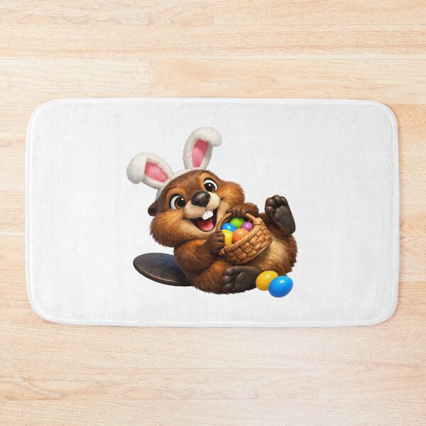Item preview, Beaver Easter Bunny 1 designed and sold by Sillytoe.