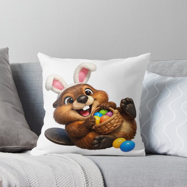 Item preview, Beaver Easter Bunny 1 designed and sold by Sillytoe.