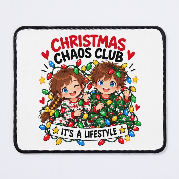 Item preview, Christmas Chaos Club Its A Lifestyle Kids Design designed and sold by Kenzie & Co.