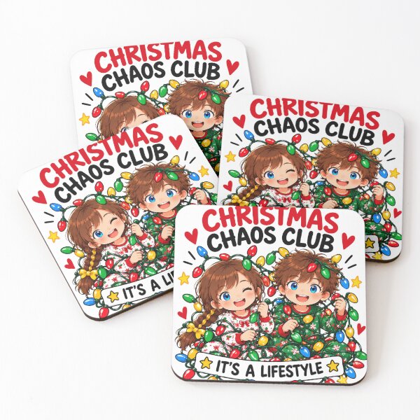 Item preview, Christmas Chaos Club Its A Lifestyle Kids Design designed and sold by Kenzie & Co.