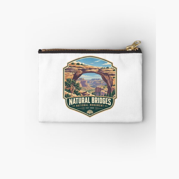 Item preview, Natural Bridges National Monument Est 1908 Utah National Park Travel Hiking Visitor designed and sold by Star3NowForMe.