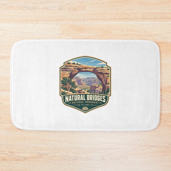 Item preview, Natural Bridges National Monument Est 1908 Utah National Park Travel Hiking Visitor designed and sold by Star3NowForMe.