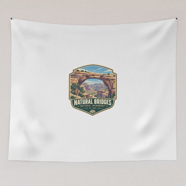 Item preview, Natural Bridges National Monument Est 1908 Utah National Park Travel Hiking Visitor designed and sold by Star3NowForMe.
