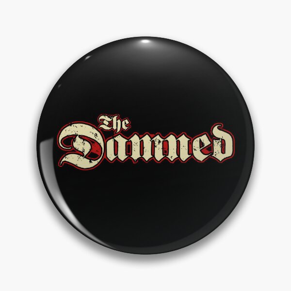 Item preview, The Damned Vintage Logo designed and sold by vionidefra.